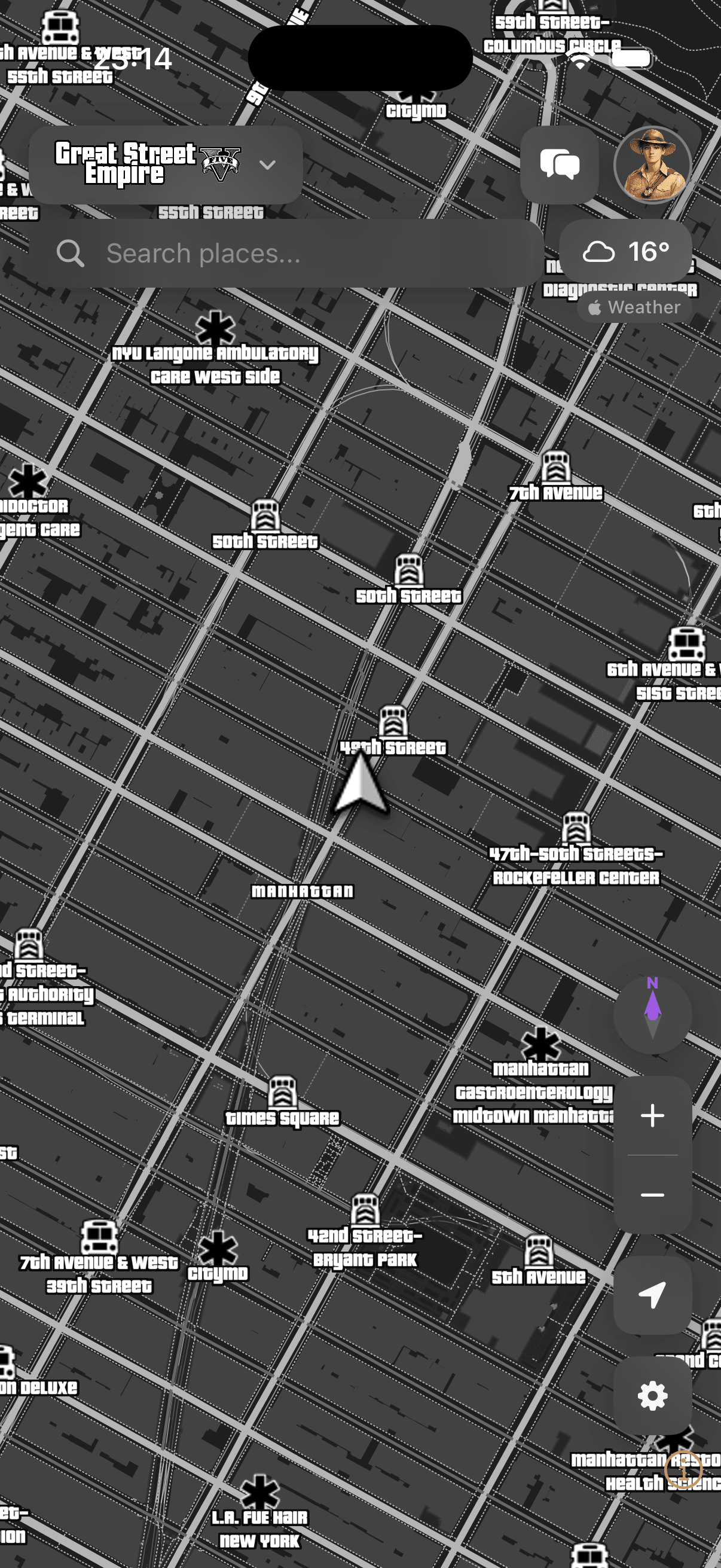 Great Street Empire V skin