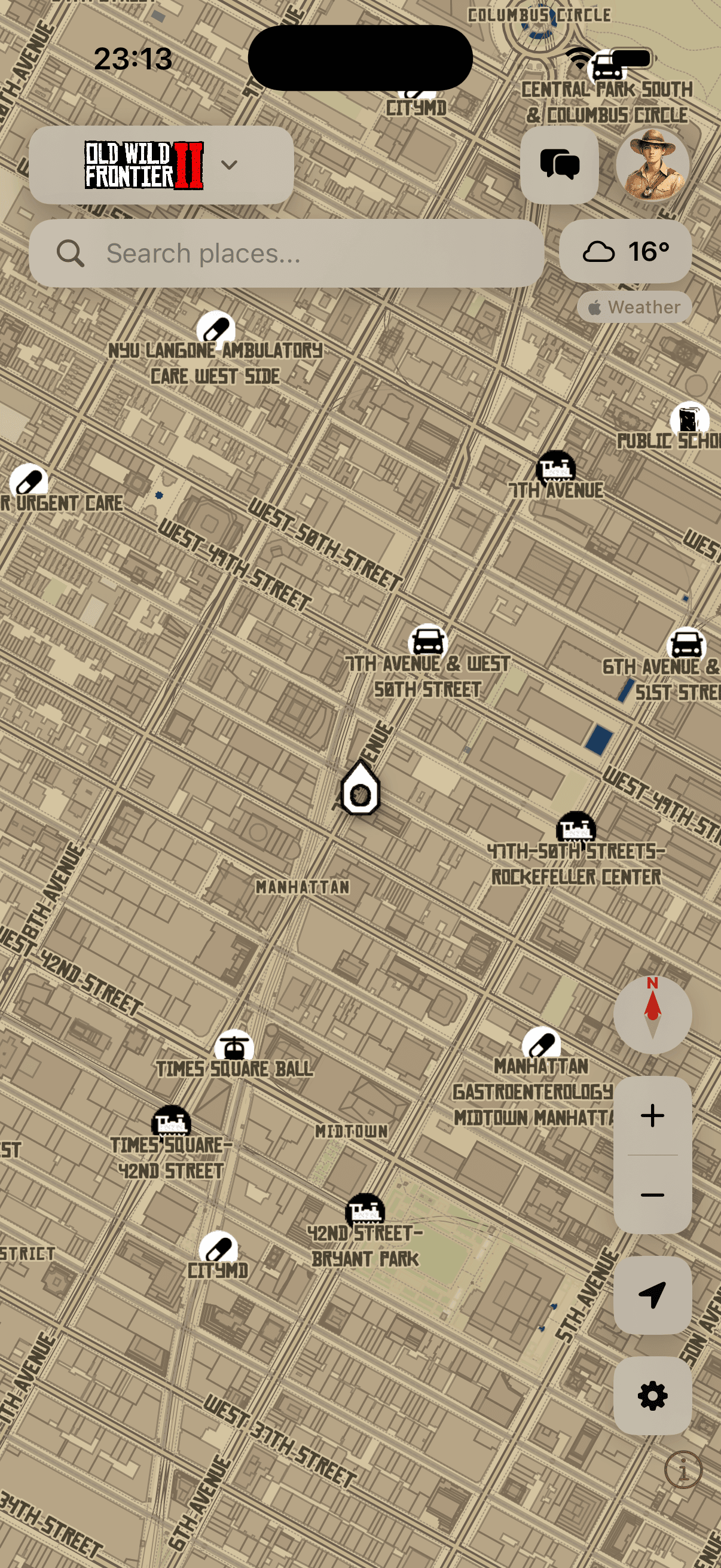 Old Wild Frontier II skin